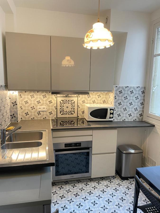 Joli Appartement Haussmannien 1900 Belle Epoque Párizs Kültér fotó